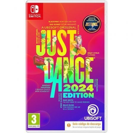 Juego para Consola Nintendo Switch Just Dance 2024 Edición Código de Descarga