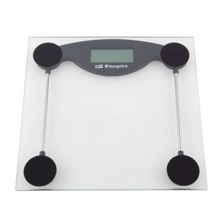 Báscula de Baño Orbegozo PB-2211/ Hasta 150kg/ Cristal