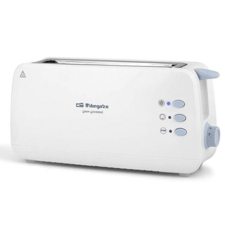 Tostador Orbegozo TO 4012/ 850W/ Blanco