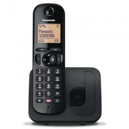 Teléfono Inalámbrico Panasonic KX-TGC250SPB/ Negro