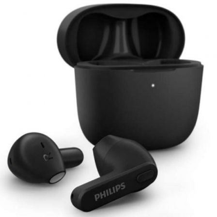 Auriculares Bluetooth Philips TAT2236 con estuche de carga/ Autonomía 6h/ Negros