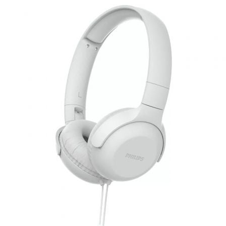 Auriculares Philips TAUH201/ con Micrófono/ Jack 3.5/ Blancos