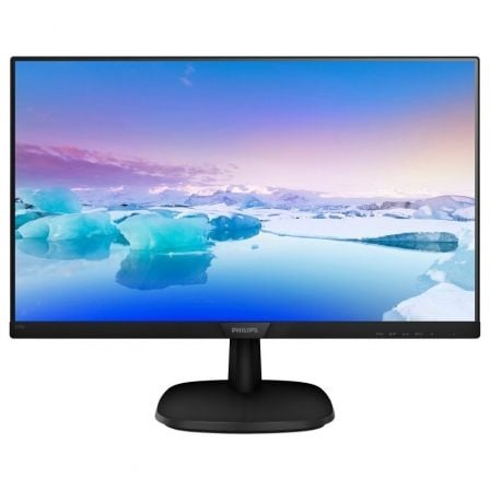 Monitor Philips V-Line 221V8A 21.5'/ Full HD/ Multimedia/ Negro