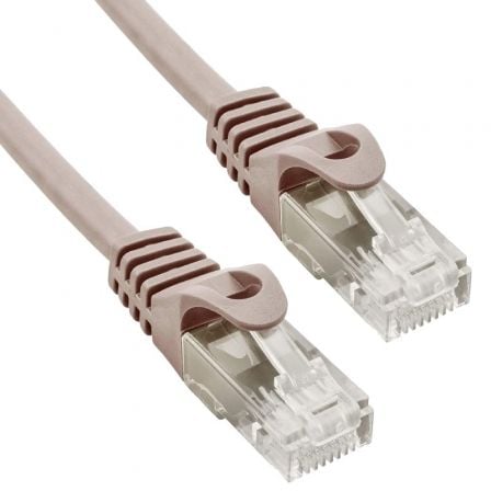 Cable de Red RJ45 UTP Phasak PHK 1610 Cat.6/ 10m/ Gris