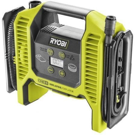 Compresor-inflador Sin Cable Ryobi ONE+ R18MI-0/ 18V / Sin Batería ni Cargador