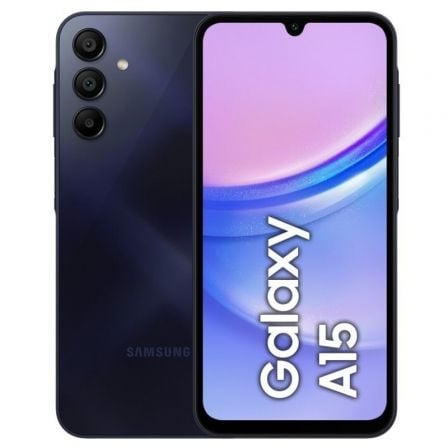 Smartphone Samsung Galaxy A15 LTE 4GB/ 128GB/ 6.5'/ Negro Azul