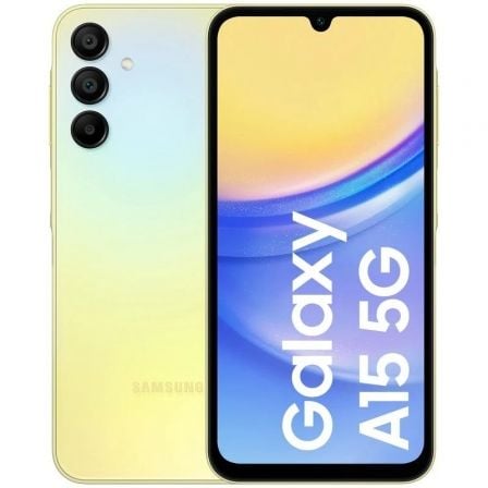 Smartphone Samsung Galaxy A15 4GB/ 128GB/ 6.5'/ 5G/ Amarillo