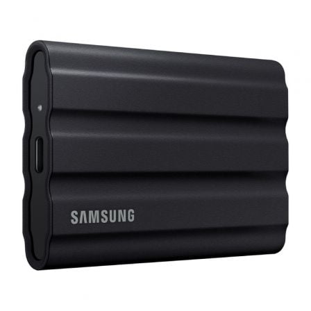 Disco Externo SSD Samsung Portable T7 Shield 1TB/ USB 3.2/ Negro