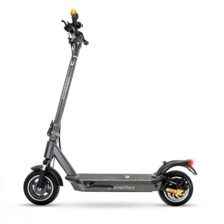 Patinete Eléctrico SmartGyro K2 Titán Certificado/ Motor 800W/ Ruedas 10'/ 25km/h /Autonomía 45km/ Gris