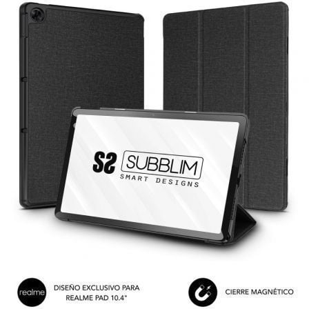 Funda Subblim Shock Case CST-5SC250 para Tablet Realme Pad de 10.4'/ Negra