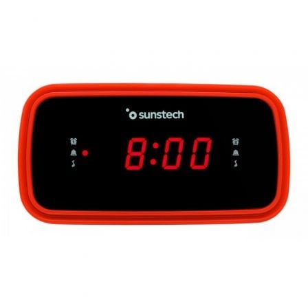 Despertador Sunstech FRD60RD/ Radio FM