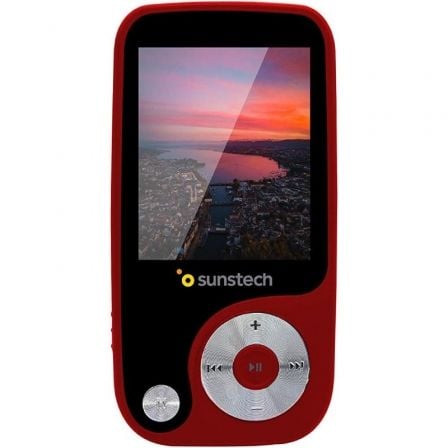 Reproductor MP4 Sunstech Thorn/ 4GB/ Pantalla 1.8'/ Radio FM/ Rojo