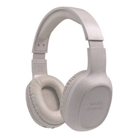 Auriculares Inalámbricos Mars Gaming MHW-ECO/ con Micrófono/ Bluetooth/ Jack 3.5/ Gris