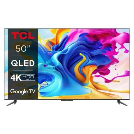 Televisor TCL QLED 50C649 50'/ Ultra HD 4K/ Smart TV/ WiFi