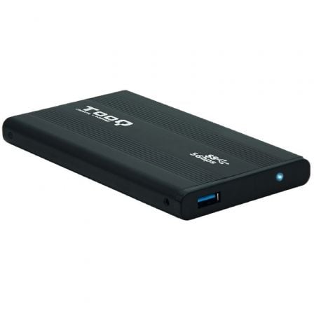 Caja Externa para Disco Duro de 2.5' TooQ TQE-2524B/ USB 3.1