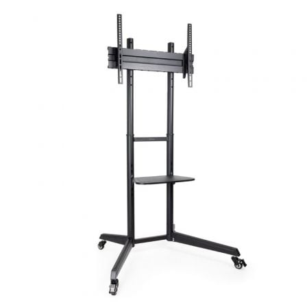 Soporte de Pie Inclinable con Ruedas Tooq FS1170M-B para TV de 37-70'/ hasta 50kg