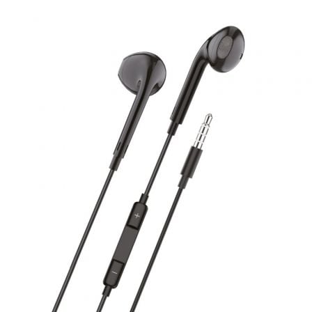 Auriculares Tech One Tech earTECH TEC1002/ con Micrófono/ Jack 3.5/ Negros