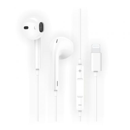 Auriculares Tech One Tech earTECH HIP TEC1201/ con Micrófono/ Lightning/ Blancos