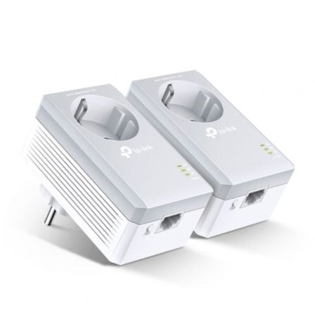 Adaptador Powerline TPLink TL-PA4010P KIT 600Mbps/ Alcance 300m/ Pack de 2