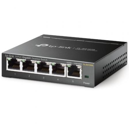 Switch TP-Link TL-SG105S 5 Puertos/ RJ-45 10/100/1000