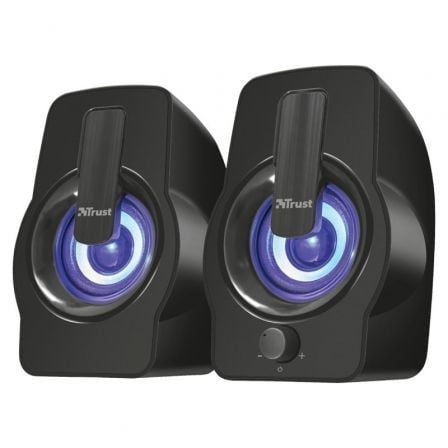 Altavoces Trust Gemi RGB/ 12W/ 2.0