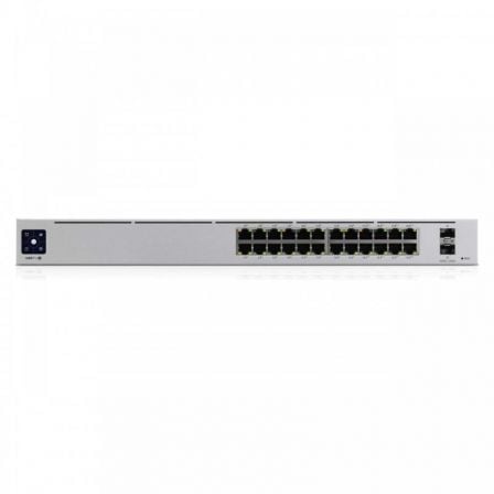 Switch Gestionable Ubiquiti USW-PRO-24-POE 24 Puertos/ RJ-45 Gigabit 10/100/1000 / SFP/ PoE