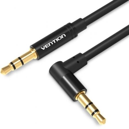 Cable Estéreo Vention BAKBG-T/ Jack 3.5 Macho - Jack 3.5 Macho/ 1.5m/ Negro