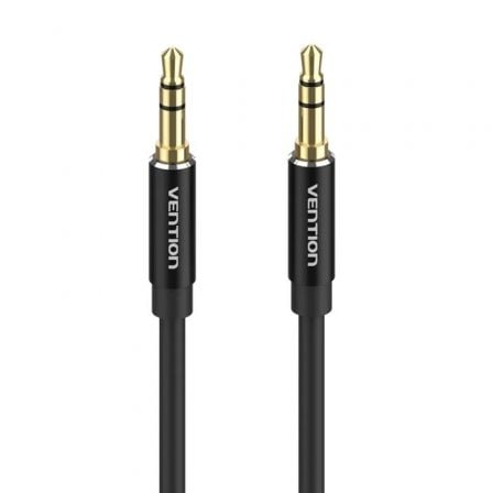 Cable Estéreo Vention BAXBF/ Jack 3.5 Macho - Jack 3.5 Macho/ 1m/ Negro