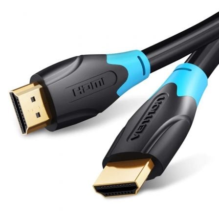 Cable HDMI 2.0 4K Vention AACBH/ HDMI Macho - HDMI Macho/ 2m/ Negro