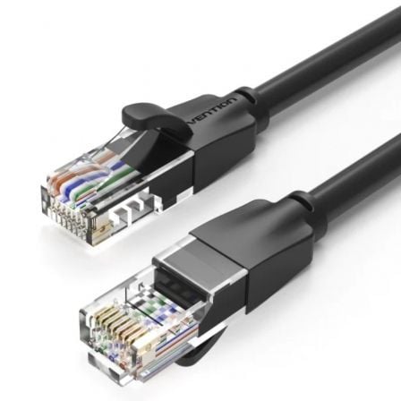 Cable de Red RJ45 UTP Vention IBEBD Cat.6/ 50cm/ Negro