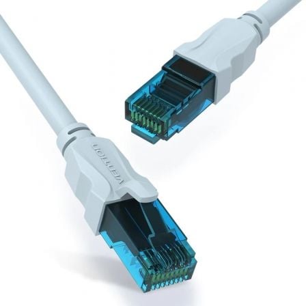 Cable de Red RJ45 UTP Vention VAP-A10-S150 Cat.5e/ 1.5m/ Azul y Negro