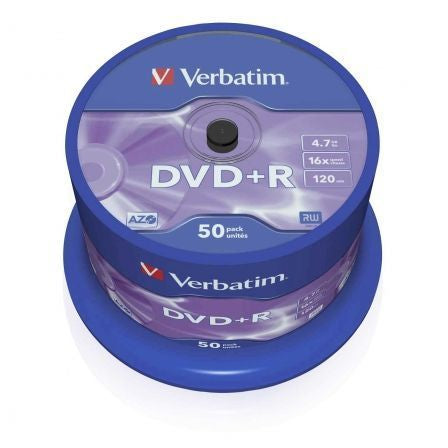 DVD+R Verbatim Advanced AZO 16X/ Tarrina-50uds