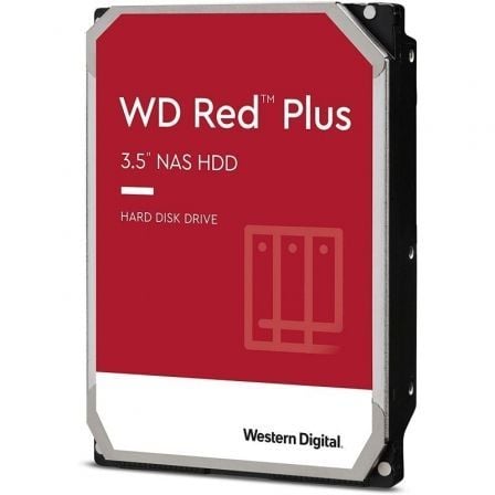 Disco Duro Western Digital WD Red Plus NAS 10TB/ 3.5'/ SATA III/ 256MB