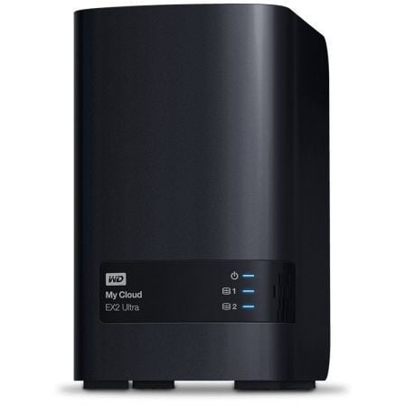 NAS Western Digital My Cloud EX2 Ultra/ 2 Bahías 3.5'/ 1GB DDR3/ Formato Torre