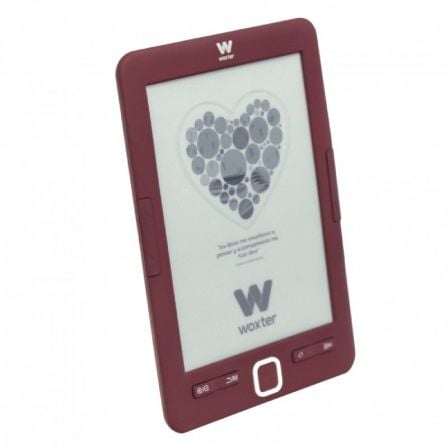 Libro Electrónico Ebook Woxter Scriba 195/ 6'/ Tinta Electrónica/ Rojo