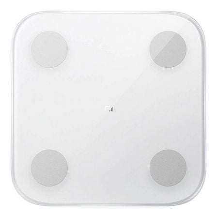 Báscula de Baño Xiaomi Mi Body Composition Scale 2/ Análisis Corporal/ Bluetooth/ Hasta 150kg/ Blanca