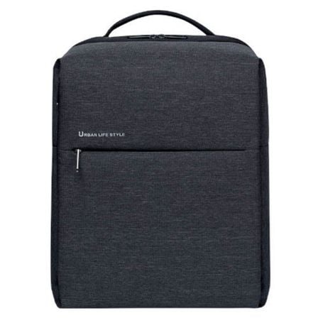 Mochila Xiaomi Mi City Backpack 2 para Portátiles hasta 15.6'/ Impermeable/ Gris Oscuro