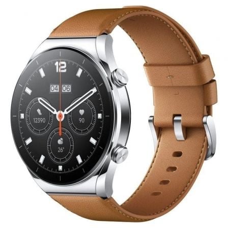 Smartwatch Xiaomi Watch S1/ Notificaciones/ Frecuencia Cardíaca/ GPS/ Plata