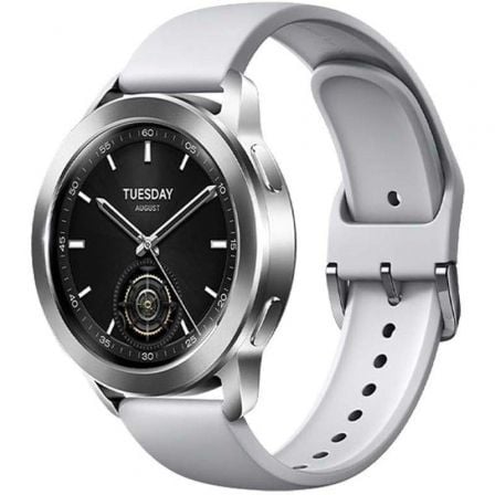 Smartwatch Xiaomi Watch S3/ Notificaciones/ Frecuencia Cardíaca/ GPS/ Plata