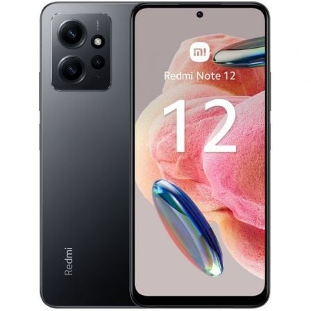 Smartphone Xiaomi Redmi Note 12 4GB/ 64GB/ 6.67'/ Gris Onyx