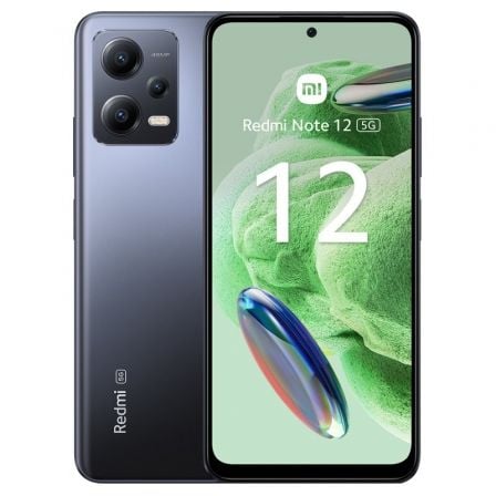 Smartphone Xiaomi Redmi Note 12 4GB/ 128GB/ 6.67'/ 5G/ Gris Ónix