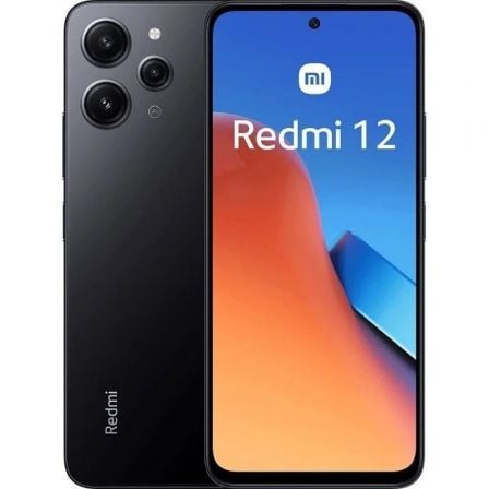 Smartphone Xiaomi Redmi 12 8GB/ 256GB/ 6.79'/ Negro Medianoche