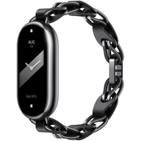 Pulsera Cadena para Smartband 8 Xiaomi Chain Strap Band/ Negro