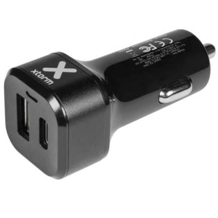 Cargador de Coche Xtorm AU203/ 1xUSB Tipo-C/ 1xUSB/ 48W