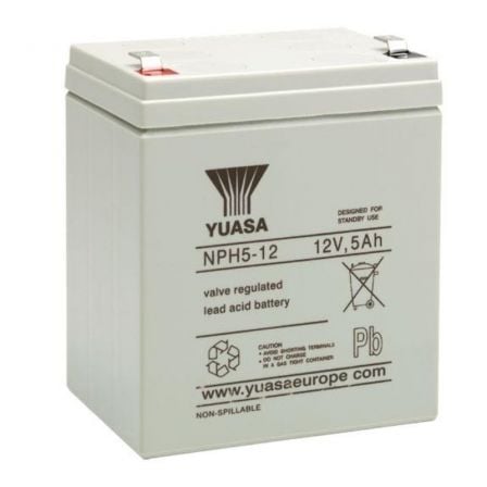 Batería Yuasa NPH5-12 12V/5Ah