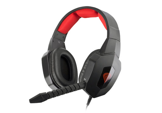 AURICULARES GAMING GENESIS ARGON 400 2.0 MINI JACK NEGRO-ROJO