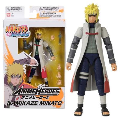 Figura bandai anime heroes naruto namikaze