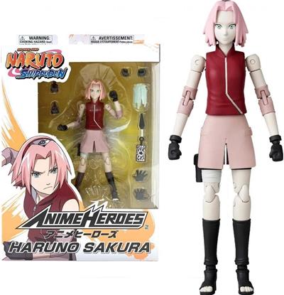 Figura bandai anime heroes naruto haruno sakura