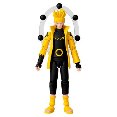 Figura bandai naruto shipudden anime heroes uzumaki naruto modo sabio de los seis caminos