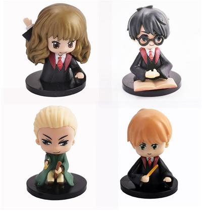 Figuras harry potter s2 set 12 topper deluxe 5cm aleatorio